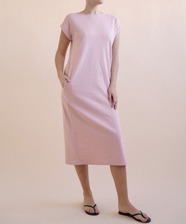 Eco-Friendly Hemp-Cotton Maxi Dress