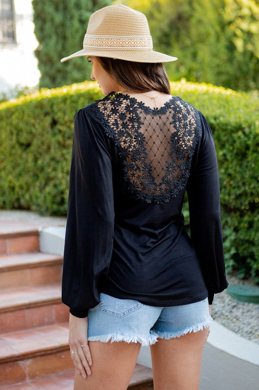 Bellissima Patched Jersey Top