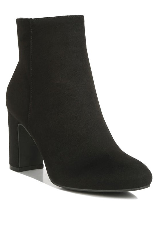 Urban Edge Recycled Microfiber Ankle Boots