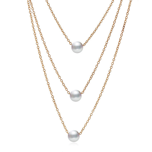 The Pearl & Gold Necklace