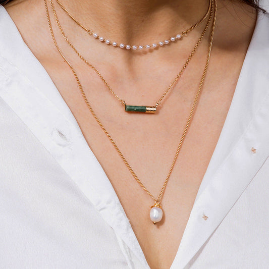 The Dainty-Layered Pendant Necklace